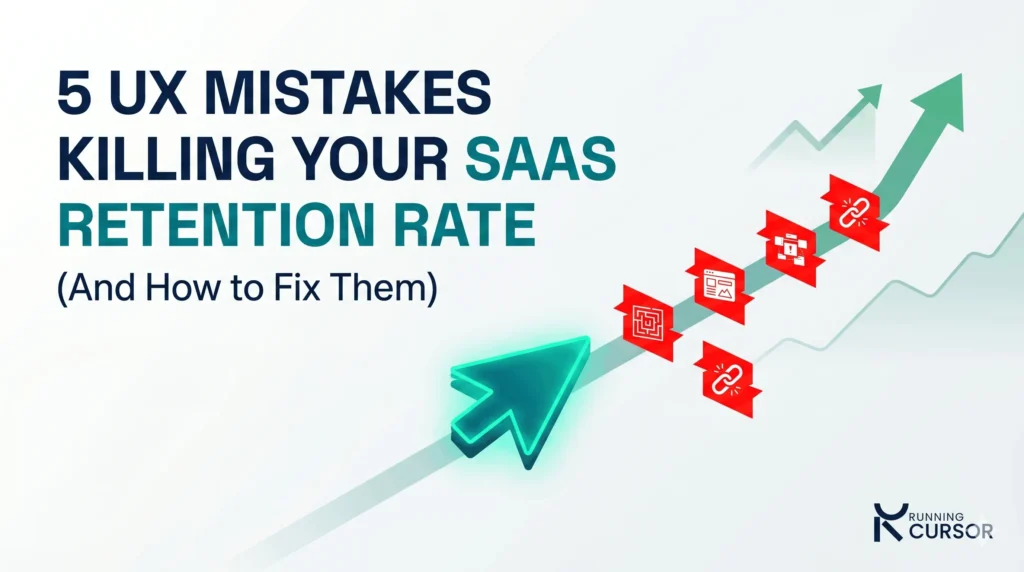 5 UX Mistakes That Are Killing Your SaaS Retention Rate (And How to Fix Them)